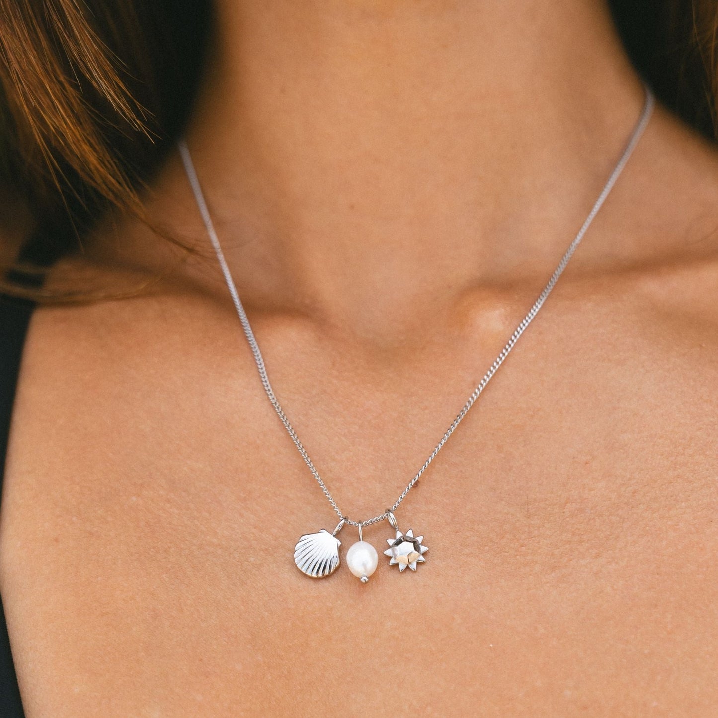 Stahlberg Leona Pearl Halskette