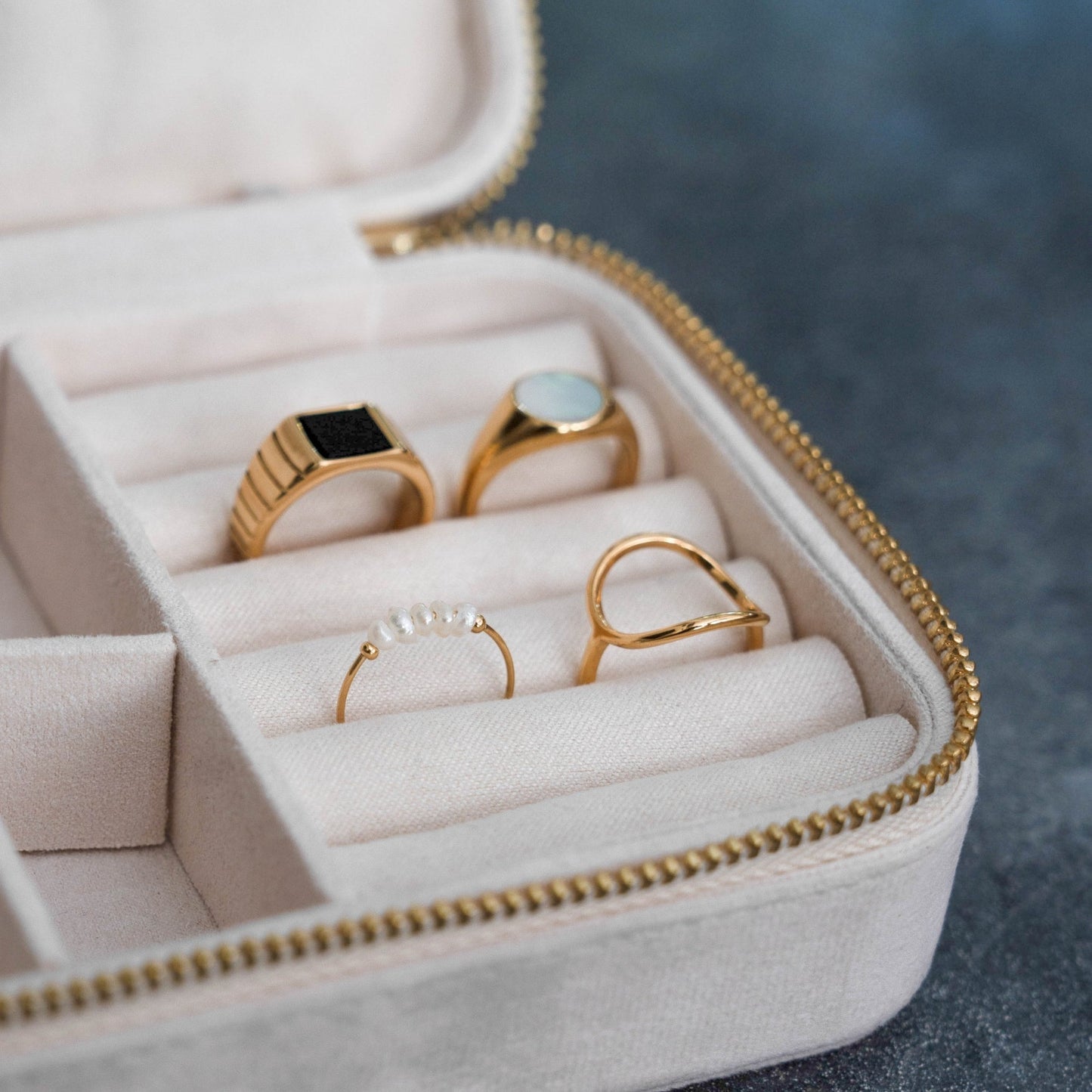 Stahlberg Noemi Pearl Ring