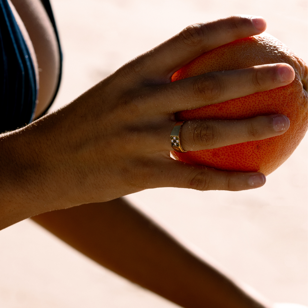 Stahlberg Liora Pearl Ring