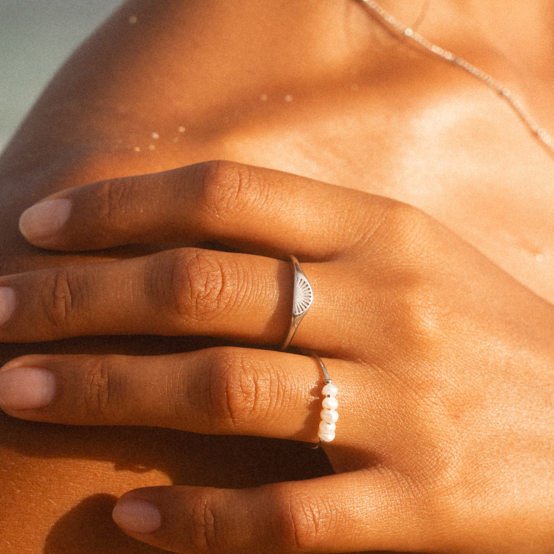 Stahlberg Nahla Pearl Ring