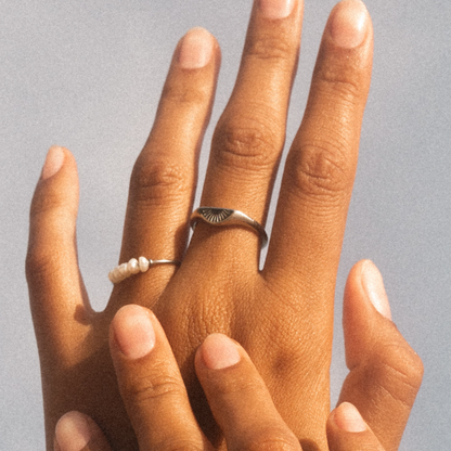 Stahlberg Nahla Pearl Ring