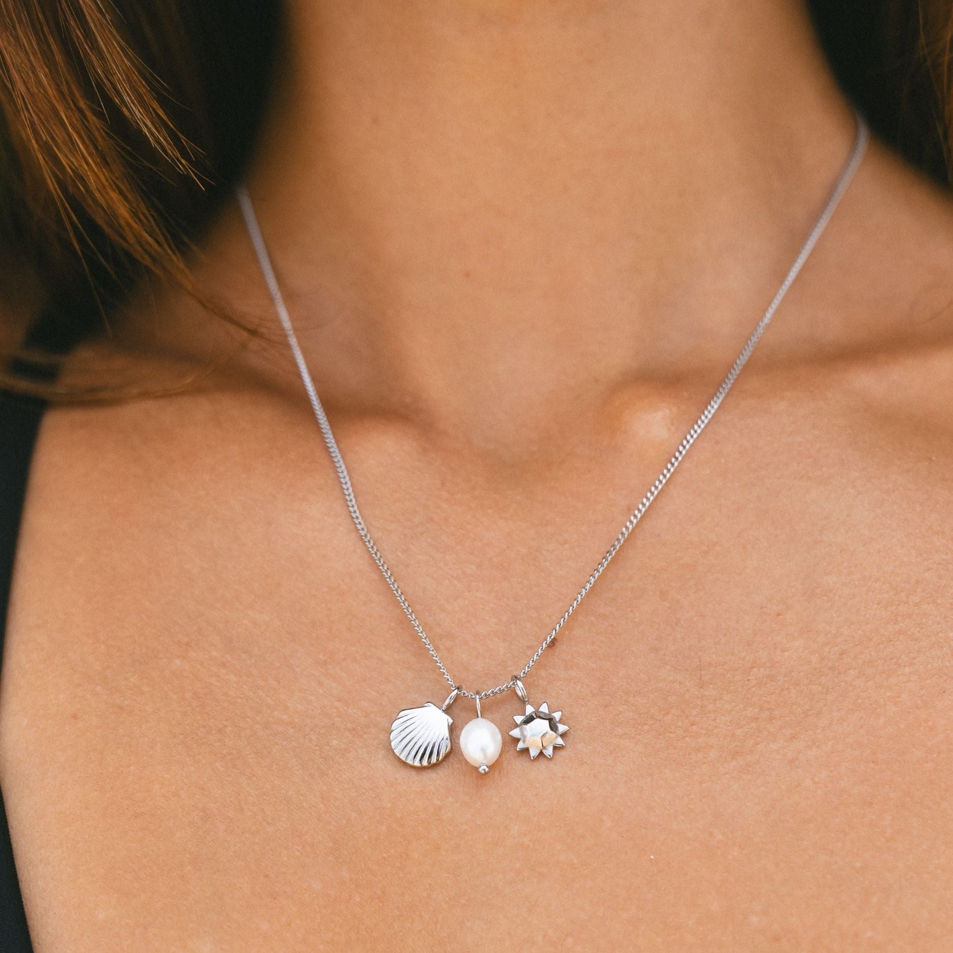 Stahlberg Leona Pearl Halskette