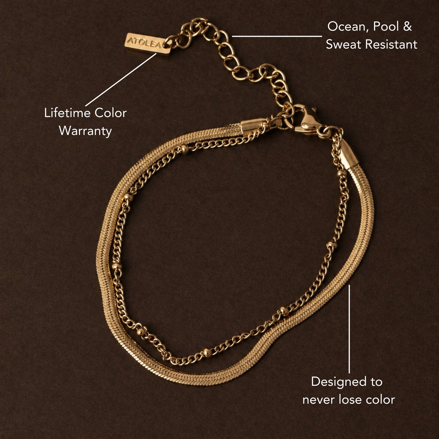 Stahlberg Helena Pearl Armband