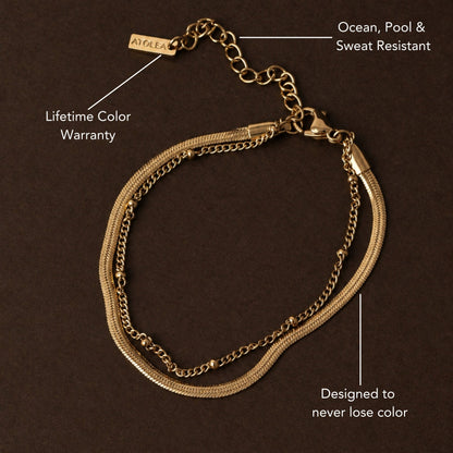 Stahlberg Helena Pearl Armband