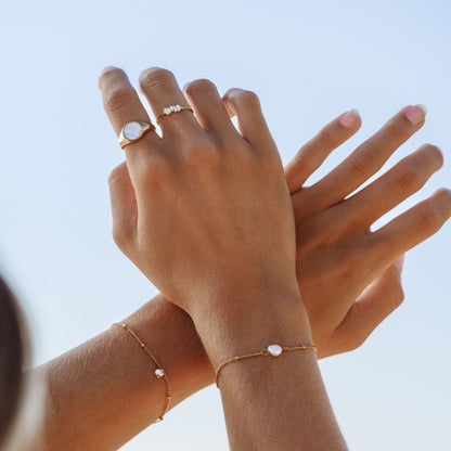 Stahlberg Noemi Pearl Ring