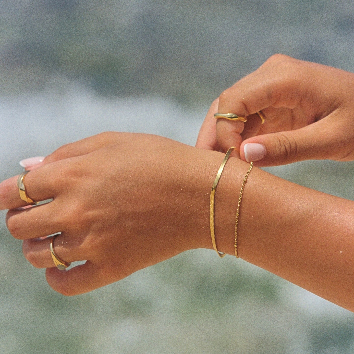 Stahlberg Helena Pearl Armband