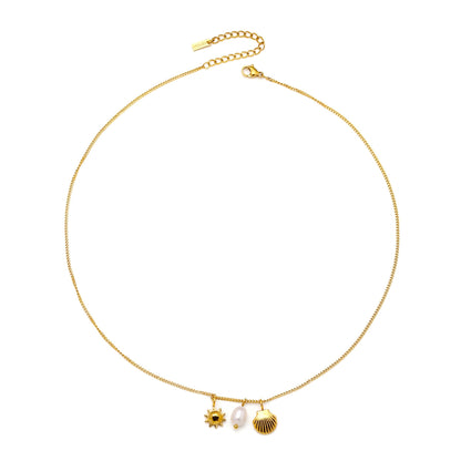Stahlberg Leona Pearl Halskette
