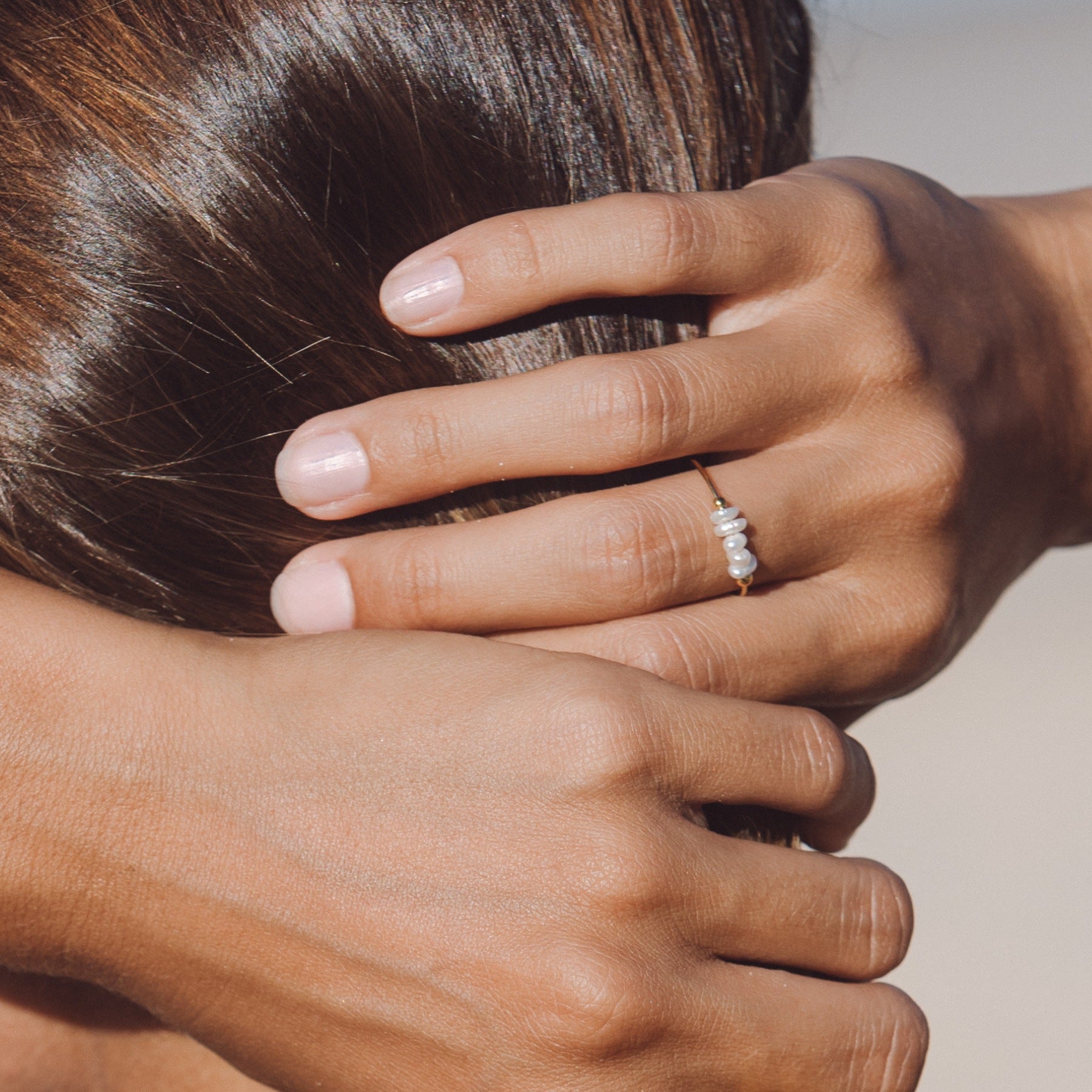 Stahlberg Noemi Pearl Ring