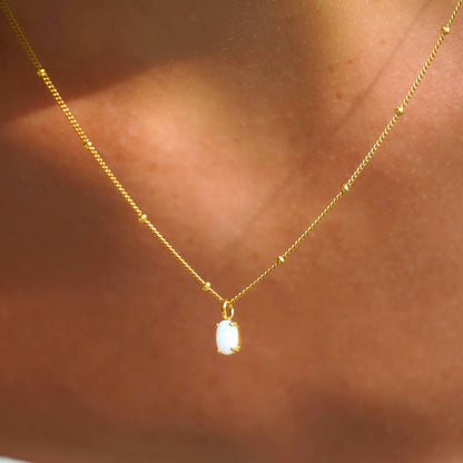Stahlberg Lenora Pearl Halskette