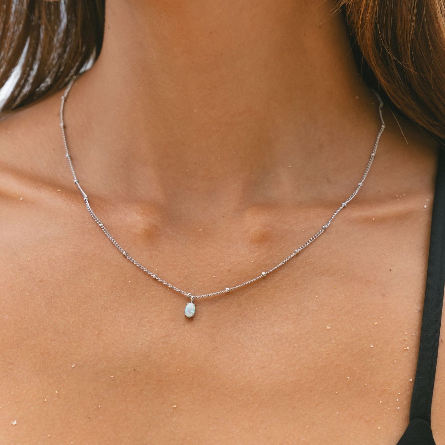 Stahlberg Lenora Pearl Halskette