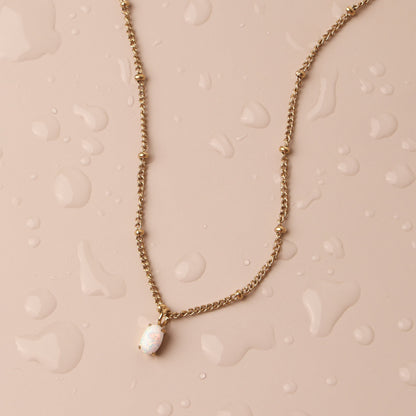 Stahlberg Lenora Pearl Halskette