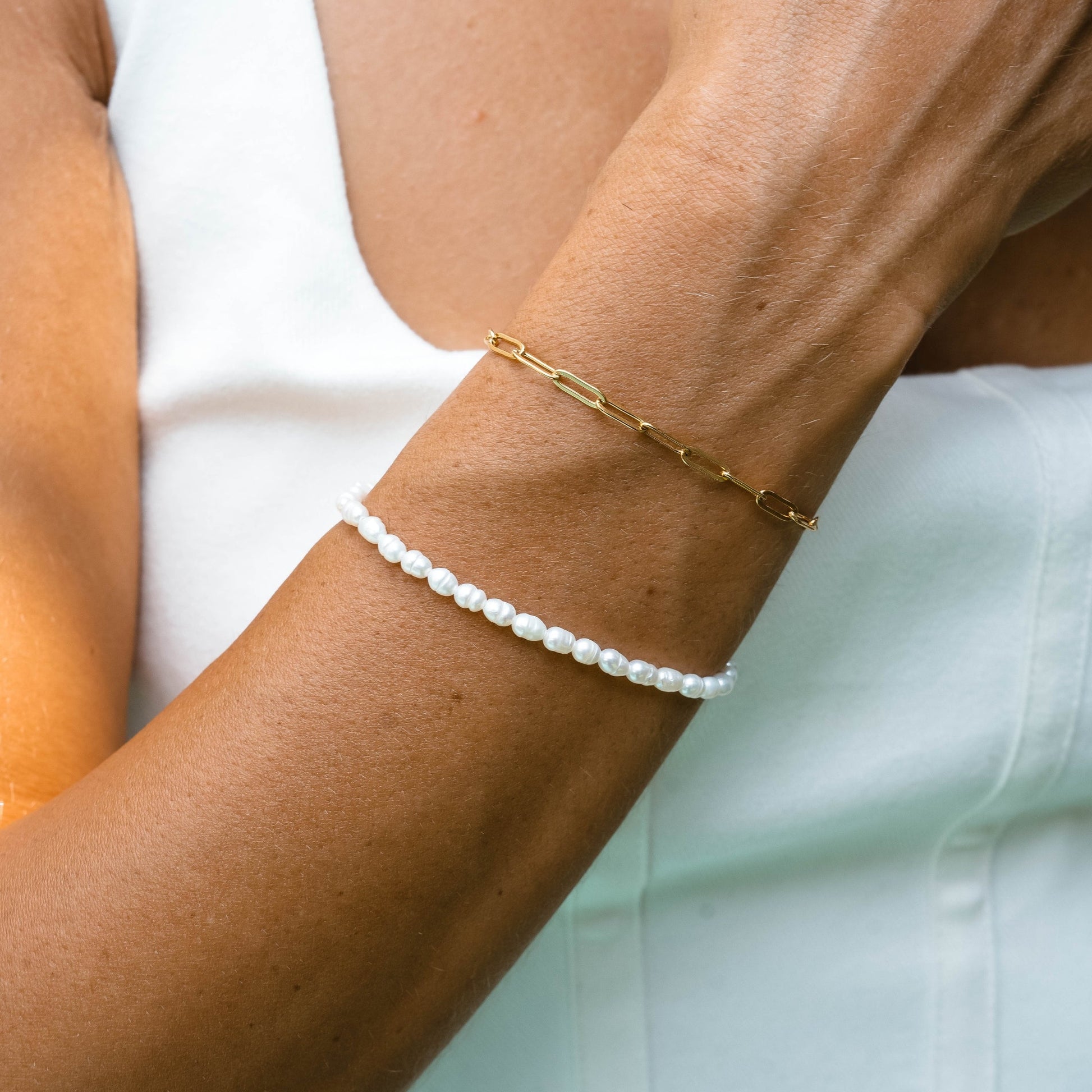 Stahlberg Mira Pearl Halskette