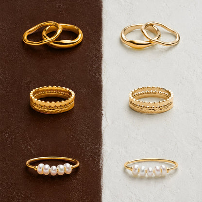 Stahlberg Noemi Pearl Ring