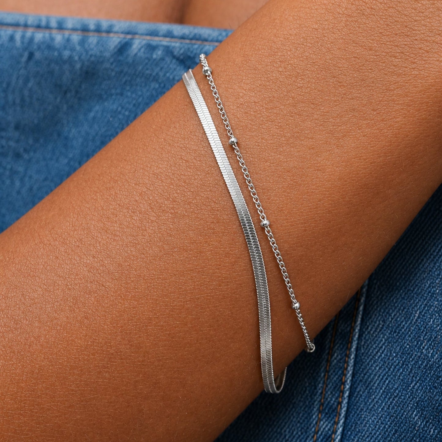 Stahlberg Helena Pearl Armband