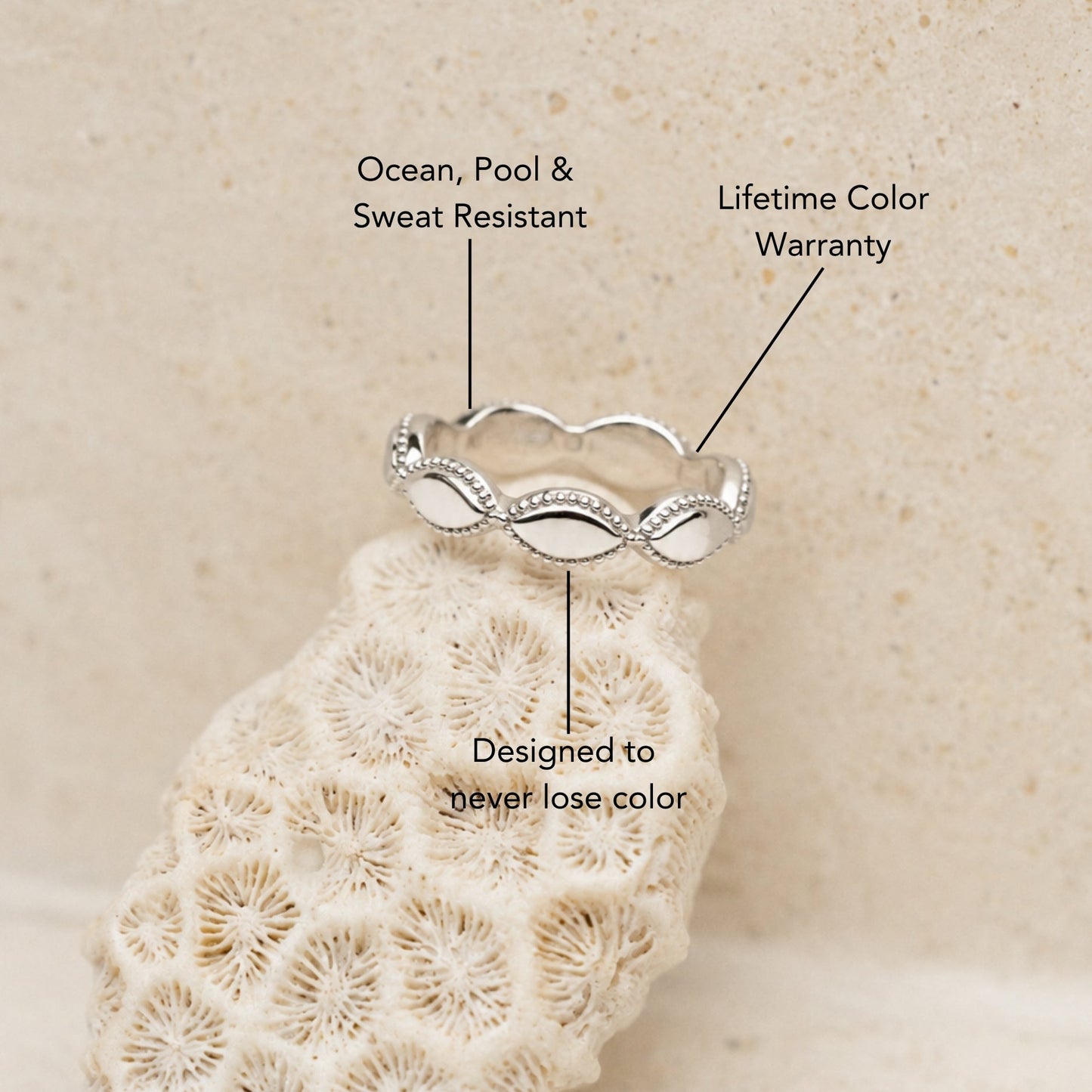 Stahlberg Calina Pearl Ring