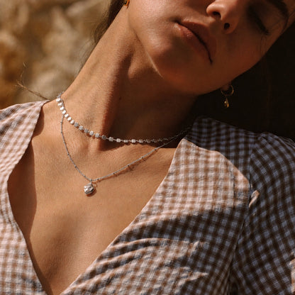 Stahlberg Lorena Pearl Halskette