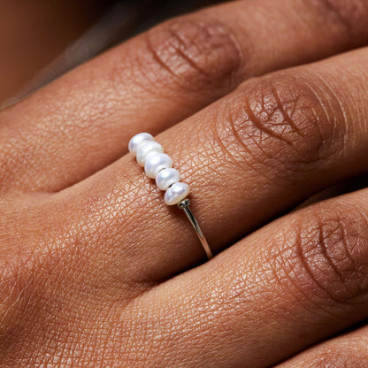 Stahlberg Noemi Pearl Ring