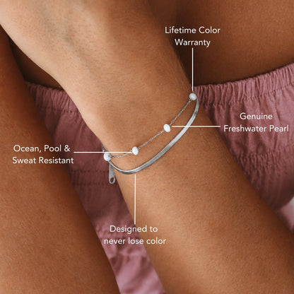 Stahlberg Aurelia Pearl Armband