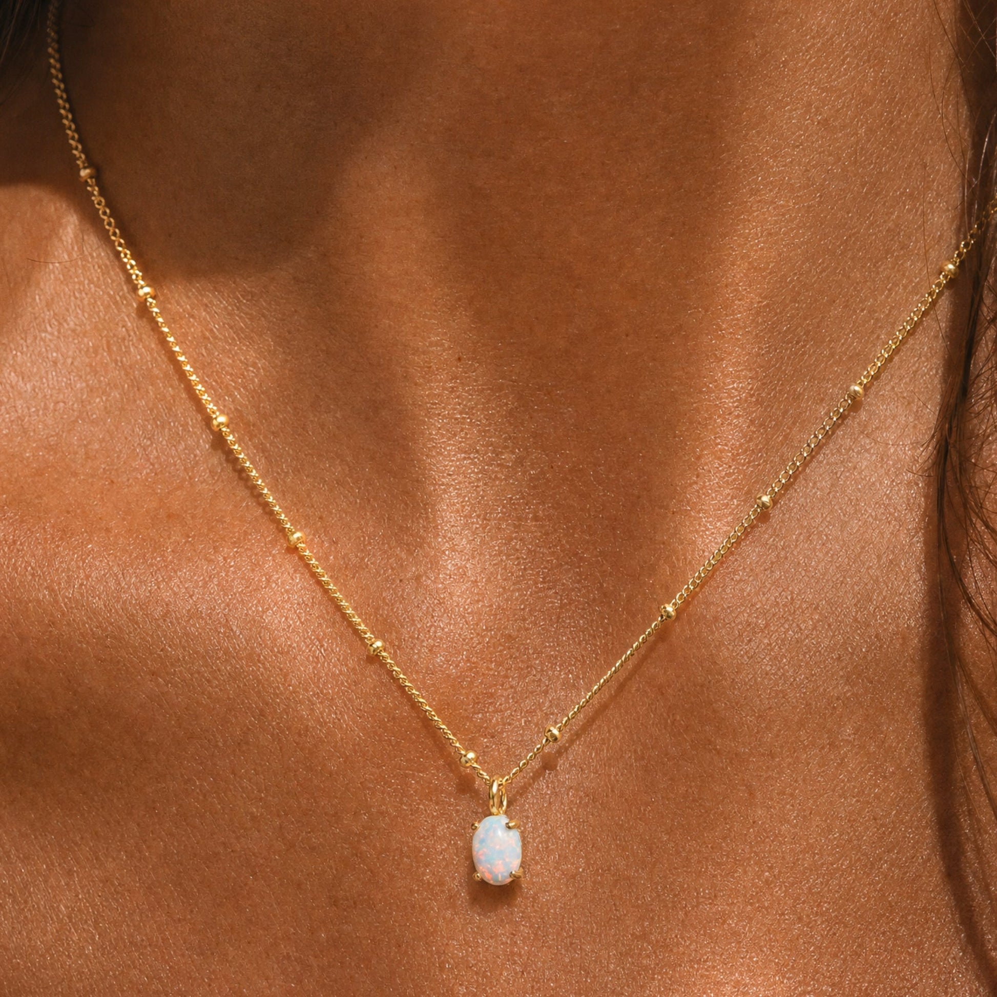 Stahlberg Lenora Pearl Halskette
