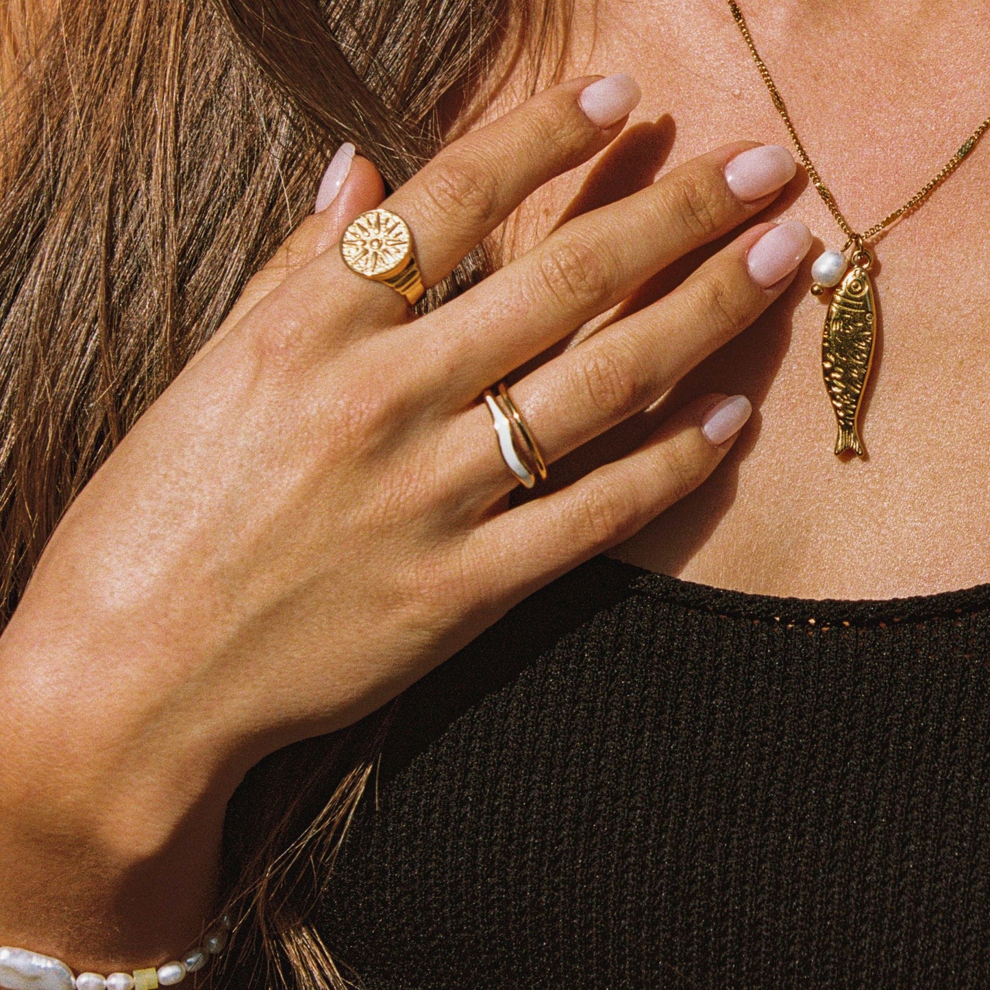 Stahlberg Amara Pearl Ring