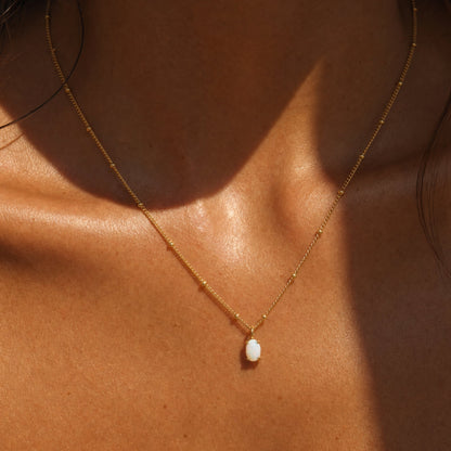 Stahlberg Lenora Pearl Halskette